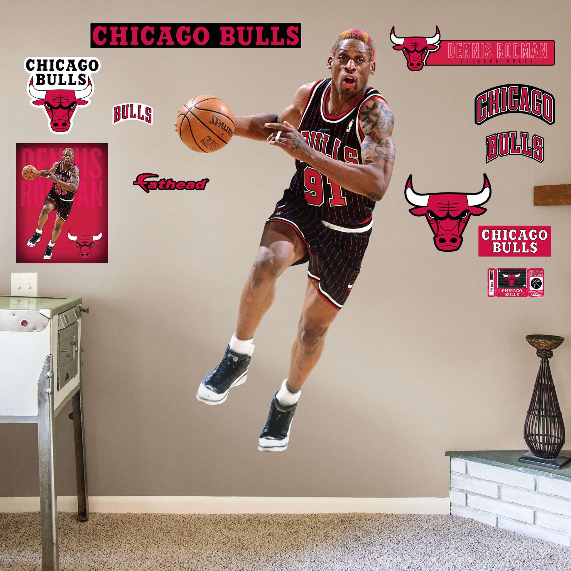 Dennis Rodman Wallpaper Discover more Basketball, Bulls, Chicago