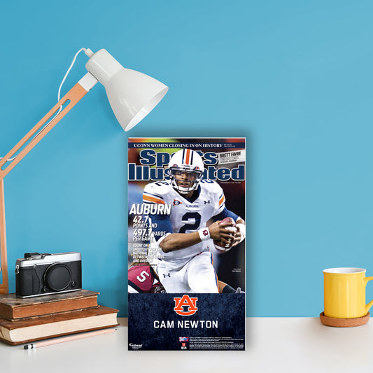 Auburn Tigers: Cam Newton December 2010 Sports Illustrated Cover  Mini   Cardstock Cutout  - Officially Licensed NCAA    Stand Out