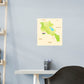 Maps of Europe: Armenia Mural        -   Removable Wall   Adhesive Decal