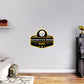 Pittsburgh Steelers:   Badge Personalized Name        - Officially Licensed NFL Removable     Adhesive Decal