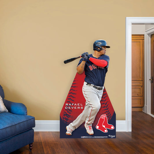Boston Red Sox: Rafael Devers   Life-Size   Foam Core Cutout  - Officially Licensed MLB    Stand Out