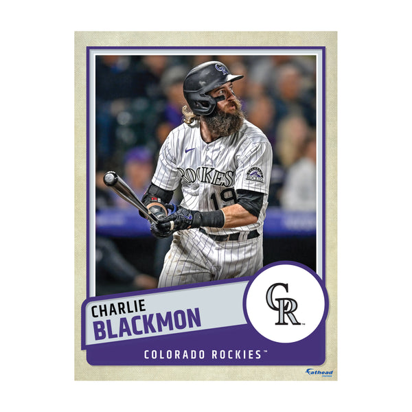 Colorado Rockies: Charlie Blackmon 2020 Foam Core Cutout