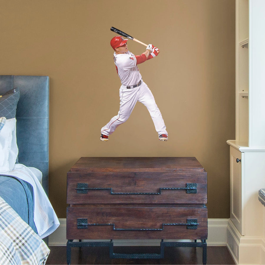 Mike Trout - RealBig Collection - Official MLB - Los Angeles Angels - Reusable Vinyl Wall Decals #1