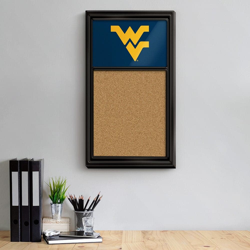 West Virginia Mountaineers: Cork Note Board - The Fan-Brand