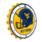 West Virginia Mountaineers: Helmet - Bottle Cap Wall Clock - The Fan-Brand