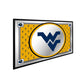 West Virginia Mountaineers: Team Spirit - Framed Mirrored Wall Sign - The Fan-Brand