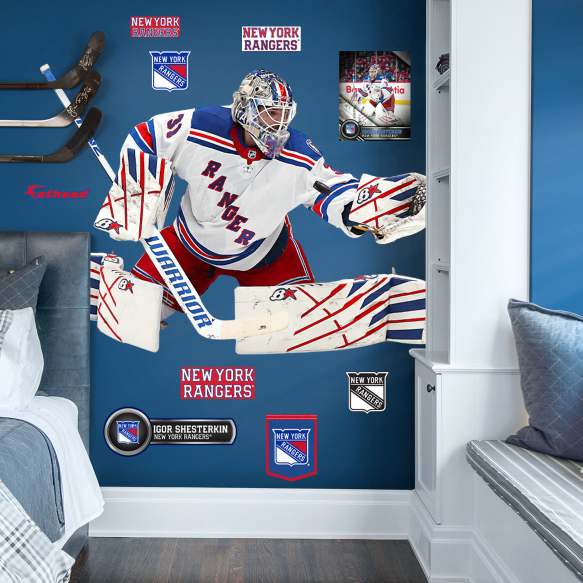 New York Rangers: Igor Shesterkin 2022 - Officially Licensed NHL