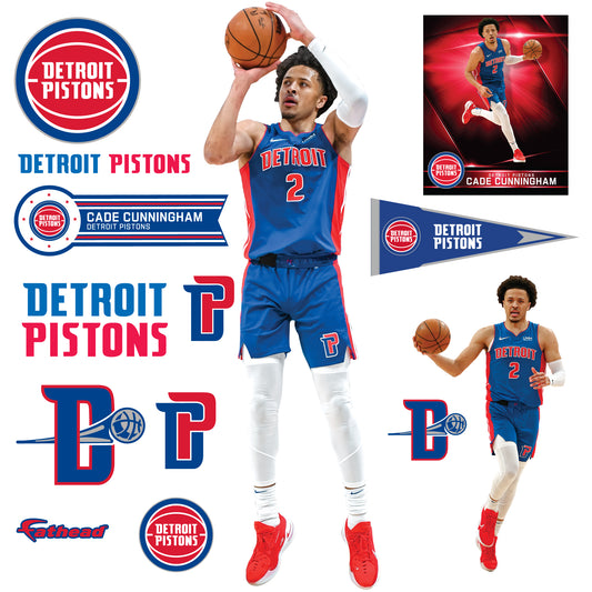 Detroit Pistons: Cade Cunningham 2021 Mini Cardstock Cutout