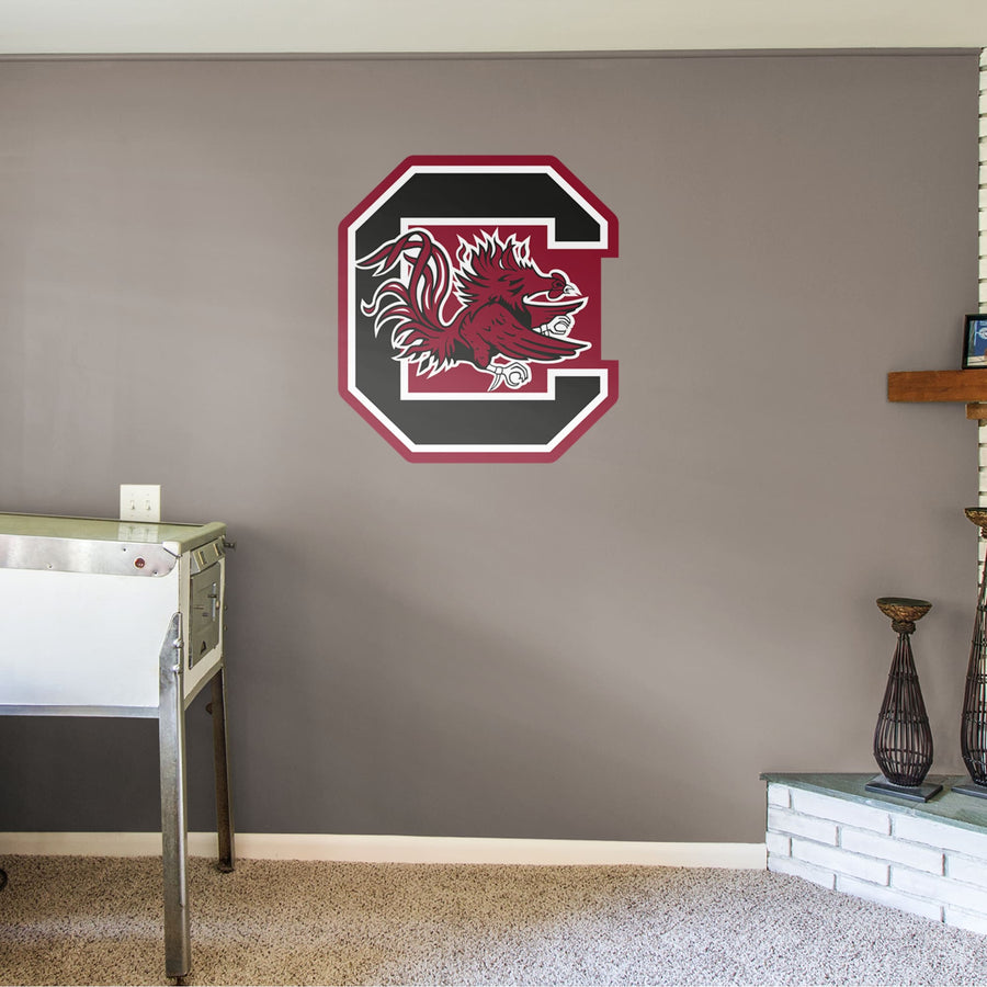 South Carolina Gamecocks - RealBig Logo Collection - Official NCAA - Reusable Vinyl Wall Decals