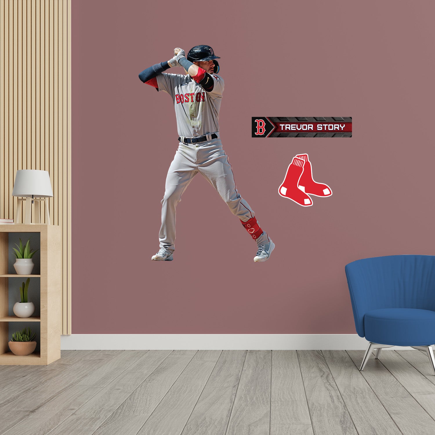 Boston Red Sox: Trevor Story 2022 Life-Size Foam Core Cutout