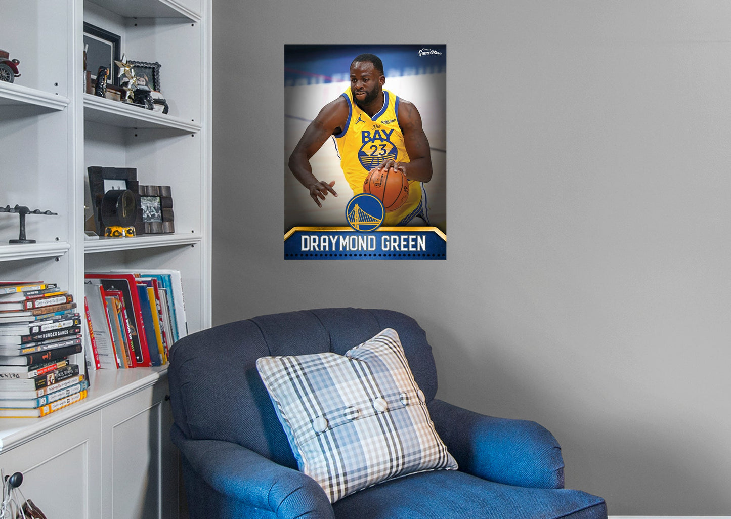 Golden State Warriors Draymond Green  GameStar        - Officially Licensed NBA Removable Wall   Adhesive Decal
