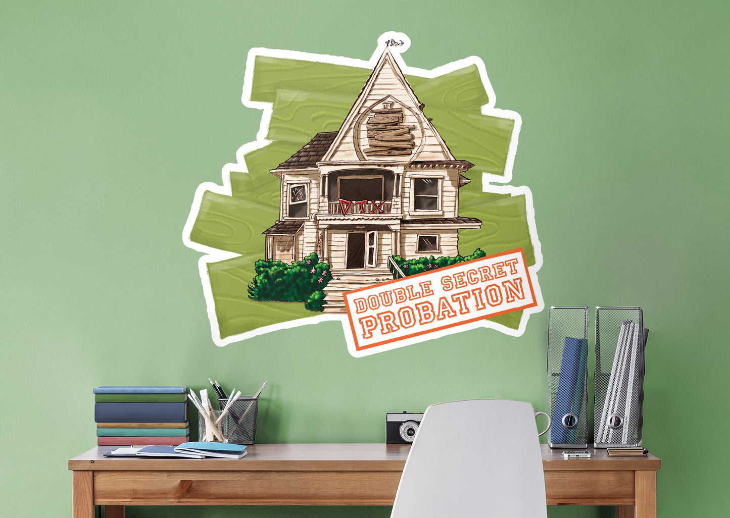 Animal House:  House Icon        - Officially Licensed NBC Universal Removable Wall   Adhesive Decal