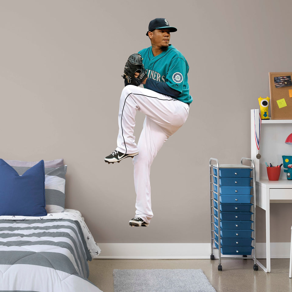Life-Size Athlete + 2 Decals (32"W x 76"H)