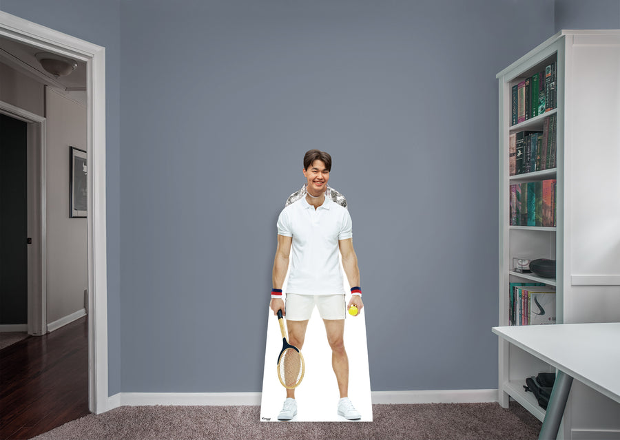 Sports: Tennis Man Stand In Life-Size Foam Core Cutout - Stand Out
