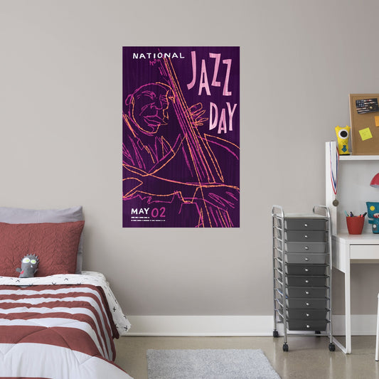 Soul Movie:  Jazz Day Mural        - Officially Licensed Disney Removable Wall   Adhesive Decal