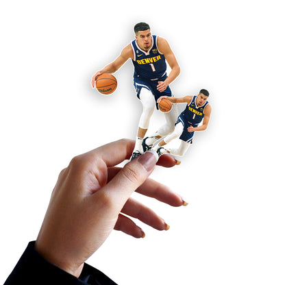Denver Nuggets: Michael Porter Jr.  Minis        - Officially Licensed NBA Removable     Adhesive Decal