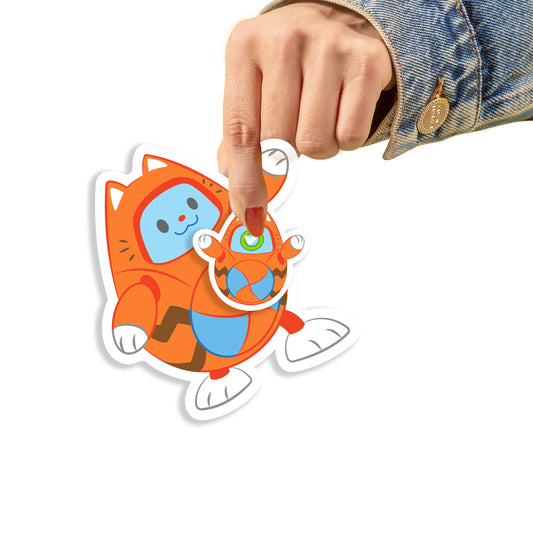 Tabbs Minis        - Officially Licensed Blippi Removable     Adhesive Decal