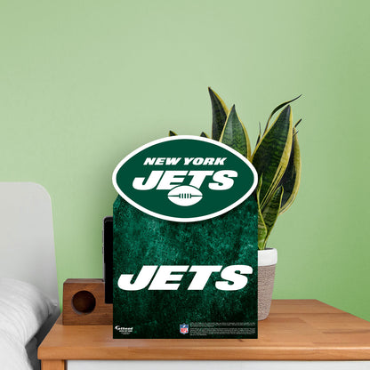 New York Jets:  2022 Logo  Mini   Cardstock Cutout  - Officially Licensed NFL    Stand Out