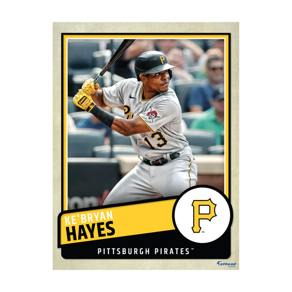 Pittsburgh Pirates: Ke'Bryan Hayes 2022 - Officially Licensed MLB Remo –  Fathead