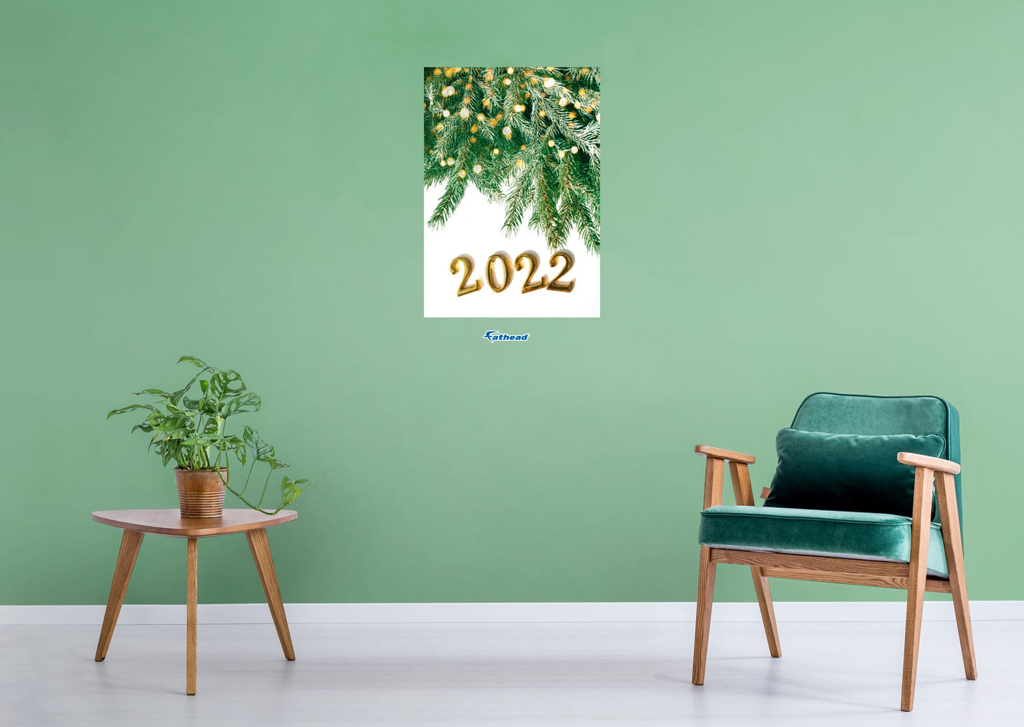 New Year: Magical 2022 Poster - Removable Adhesive Decal