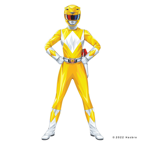 Power Rangers: Yellow Ranger RealBig - Officially Licensed Hasbro Remo ...