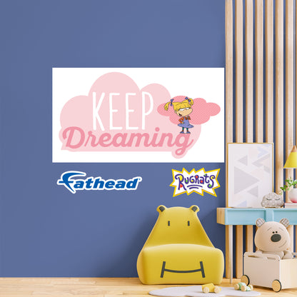 Rugrats:  Keep Dreaming Poster        - Officially Licensed Nickelodeon Removable     Adhesive Decal