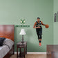 Milwaukee Bucks: Giannis Antetokounmpo  Black Jersey        - Officially Licensed NBA Removable Wall   Adhesive Decal