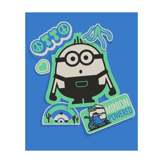 Minions Stickers, 4 Sheets – Just Illusions