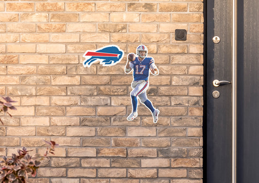 Buffalo Bills: Josh Allen 2021  Player        - Officially Licensed NFL    Outdoor Graphic