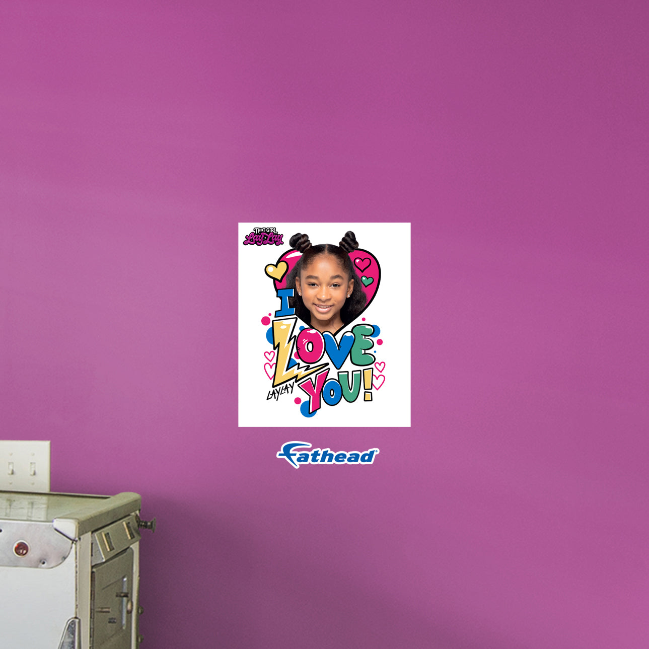 That Girl Lay Lay: Love You Poster - Officially Licensed Nickelodeon Removable Adhesive Decal