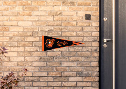 Baltimore Orioles:  Pennant        - Officially Licensed MLB    Outdoor Graphic