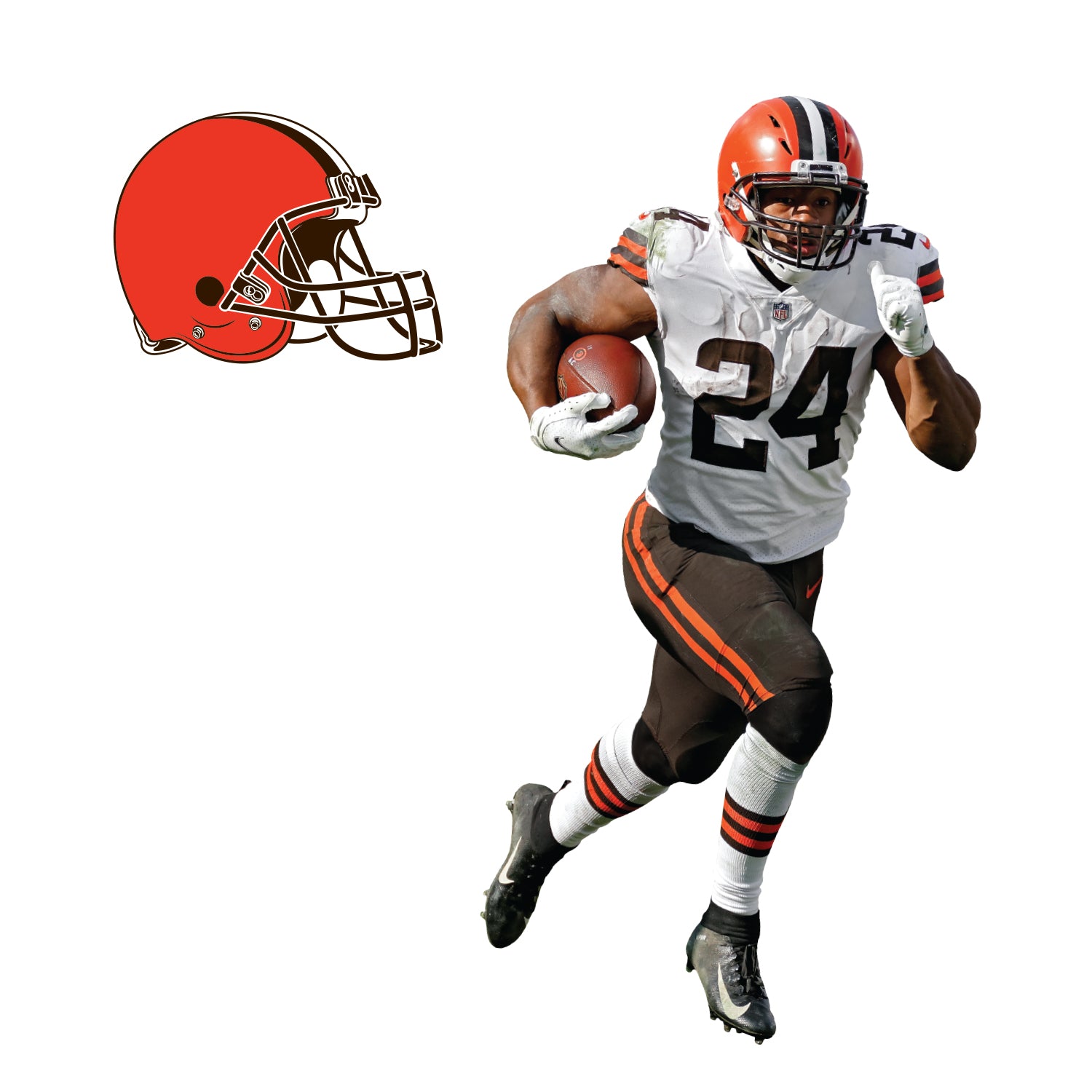 Cleveland Browns: Nick Chubb 2021 Player - Officially Licensed NFL Outdoor  Graphic