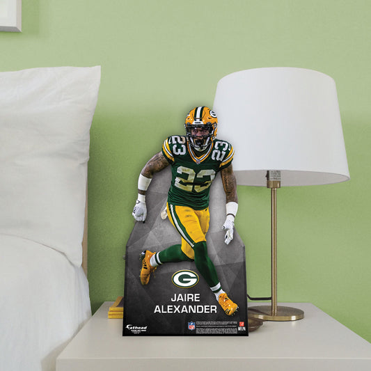Green Bay Packers: Jaire Alexander Mini Cardstock Cutout - Officially Licensed NFL Stand Out