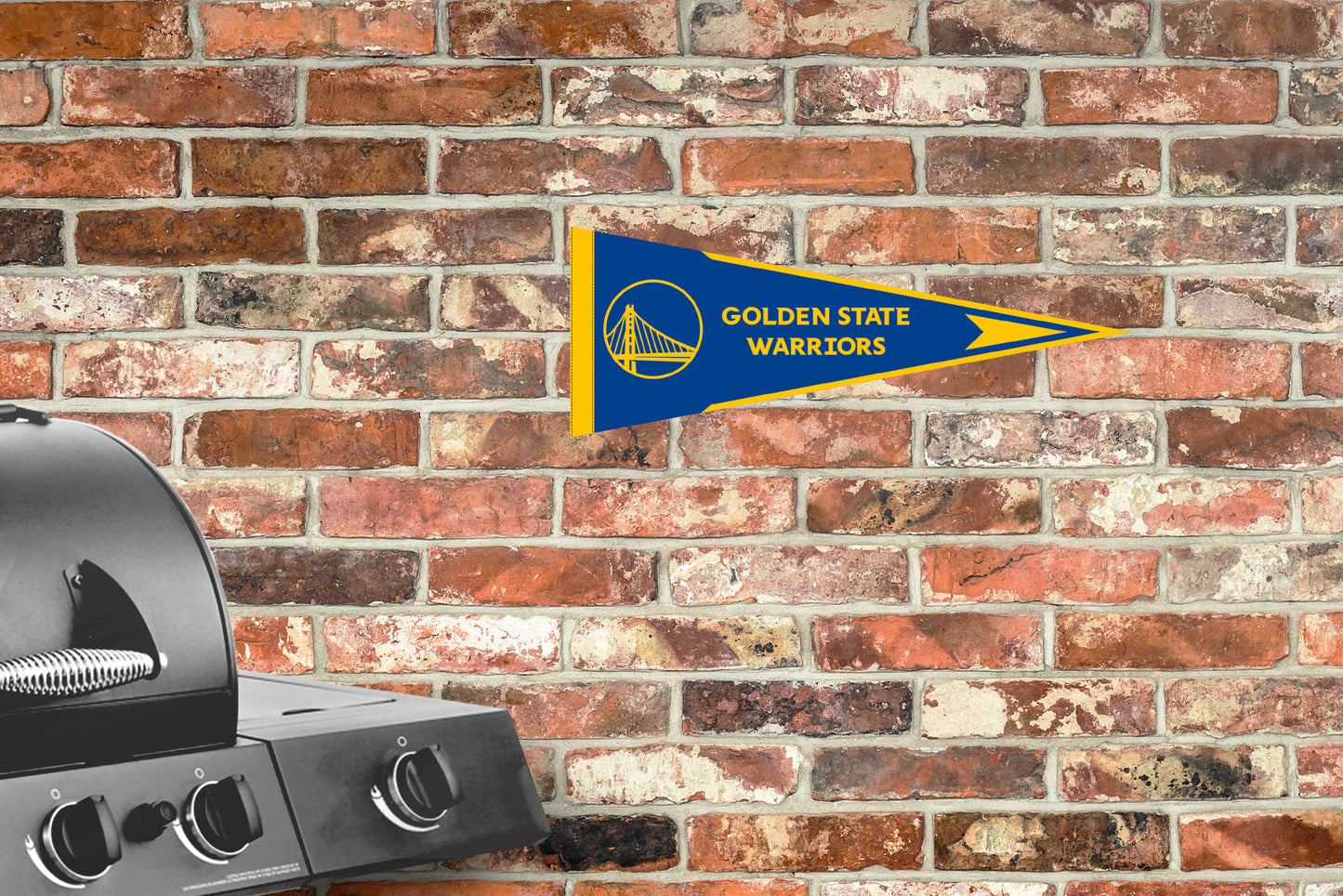 Golden State Warriors: Pennant - Officially Licensed NBA Outdoor Graphic