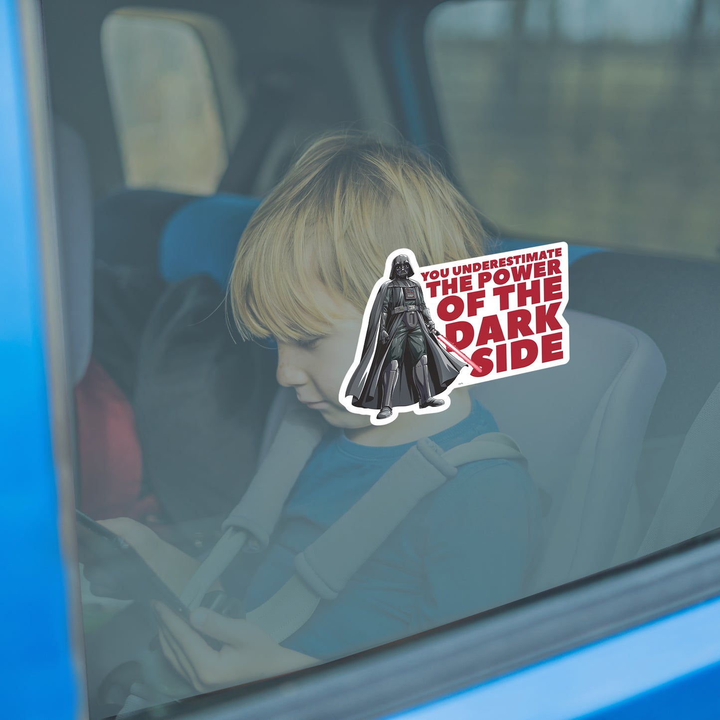 Darth Vader Underestimate Quote Window Cling        - Officially Licensed Star Wars Removable Window   Static Decal