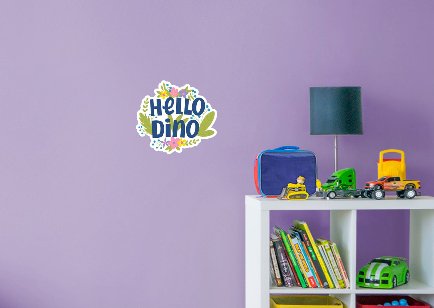 Dinosaurs:  Hello Dino Icon        -   Removable Wall   Adhesive Decal