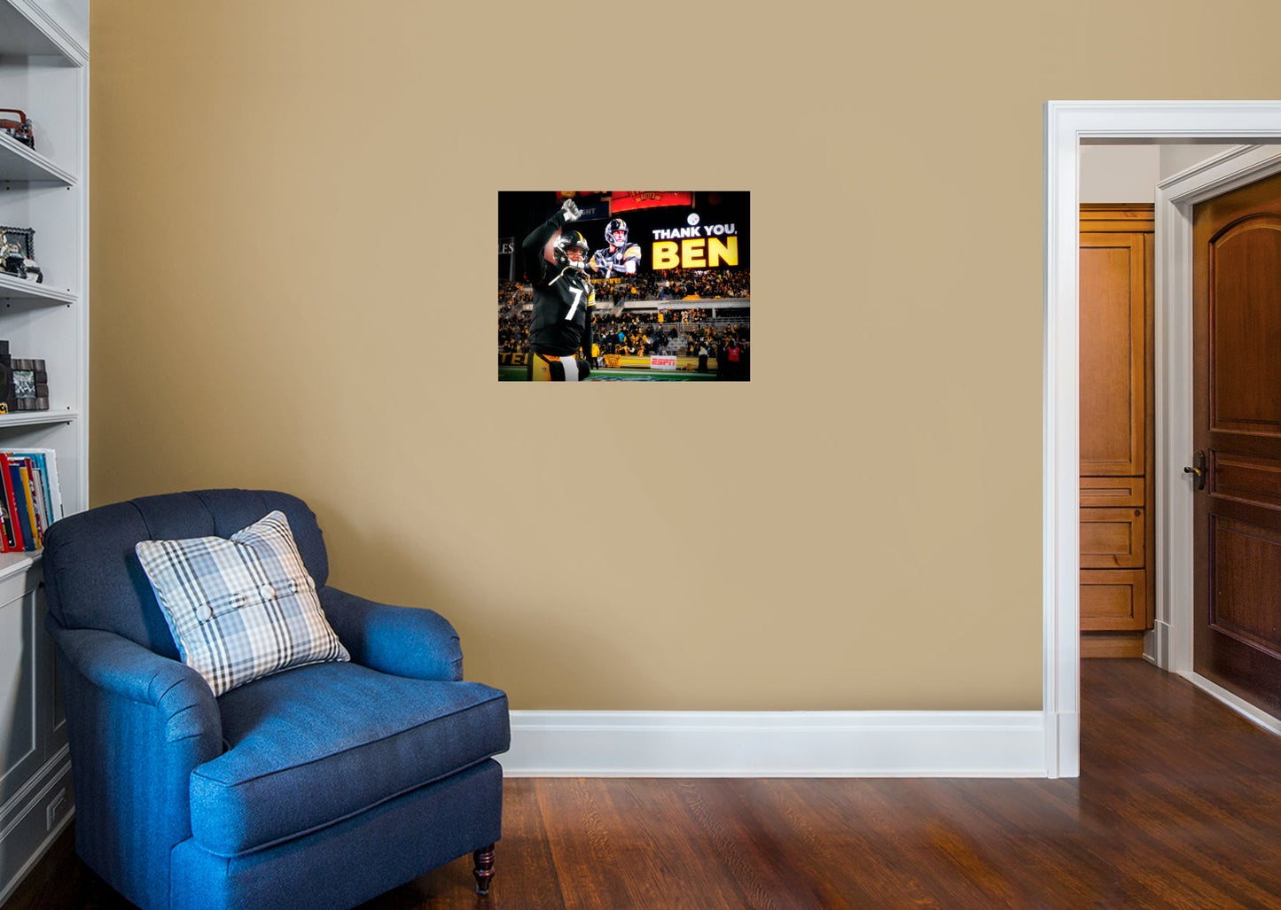 Pittsburgh Steelers: Ben Roethlisberger Last Home Game Poster - Officially Licensed NFL Removable Adhesive Decal