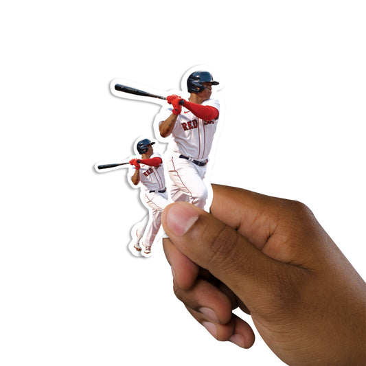Boston Red Sox: Rafael Devers  Player Minis        - Officially Licensed MLB Removable     Adhesive Decal