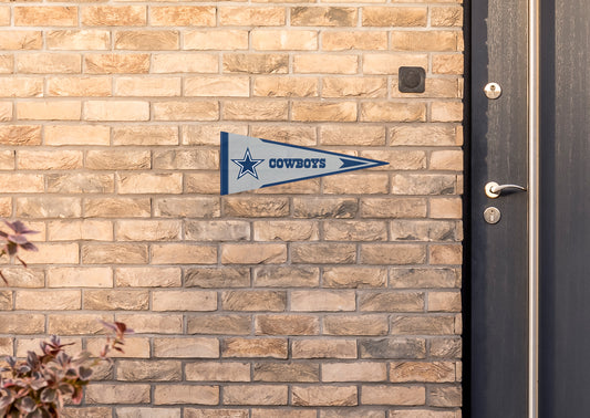 Dallas Cowboys:  Alumigraphic Pennant        - Officially Licensed NFL    Outdoor Graphic