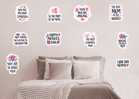 Mother's Day Mom Collection  -  Removable Wall Decal