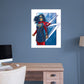 Ms. Marvel: Ms. Marvel Blue Logo Mural - Officially Licensed Marvel Removable Adhesive Decal