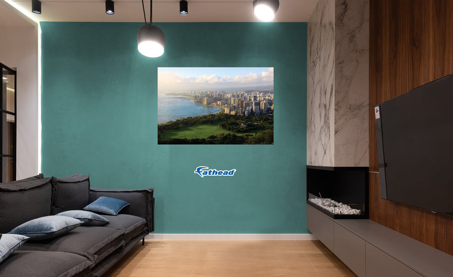 Generic Scenery: A New World Poster - Removable Adhesive Decal