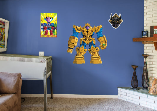 Avengers: Mech Strike:Thanos RealBig        - Officially Licensed Marvel Removable Wall   Adhesive Decal