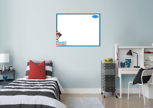 Where's Waldo: Dry Erase - Officially Licensed NBC Universal Removable Adhesive Decal