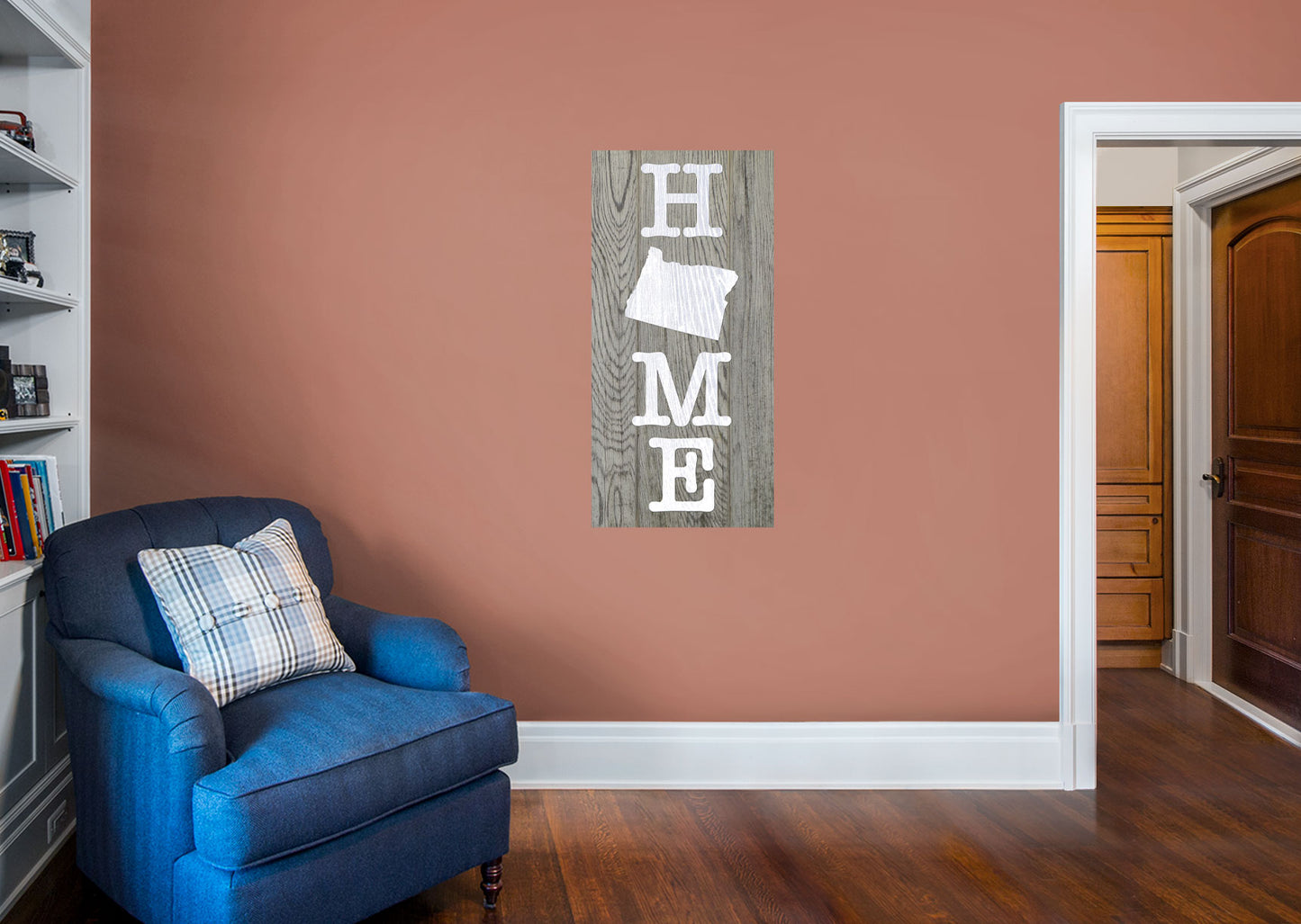 Home Products: Oregon Vinyl State Home Signs        -   Removable     Adhesive Decal