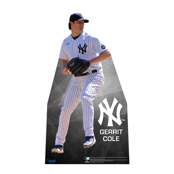 New York Yankees: Gerrit Cole 2022 Mini Cardstock Cutout