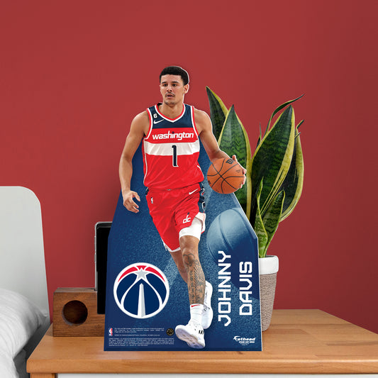 Washington WIzards: Johnny Davis   Mini   Cardstock Cutout  - Officially Licensed NBA    Stand Out