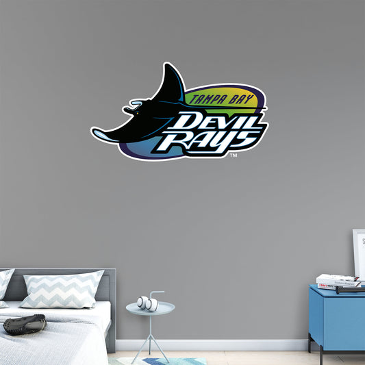 Tampa Bay Rays: Classic Logo - Officially Licensed MLB Removable Wall Decal