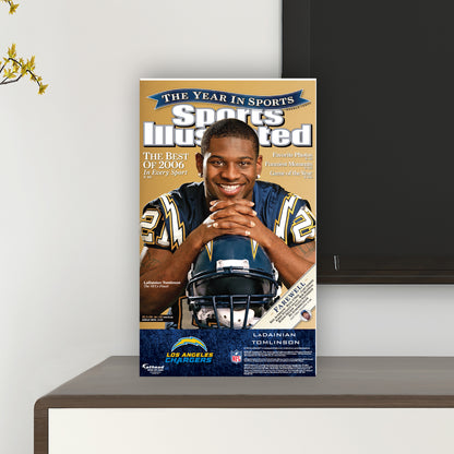 San Diego Chargers: LaDainian Tomlinson December 2006 Sports Illustrated Cover  Mini   Cardstock Cutout  - Officially Licensed NFL    Stand Out