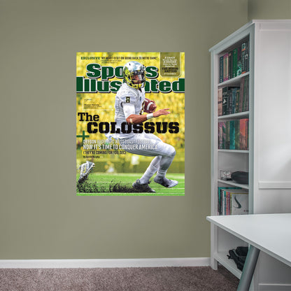 Oregon Ducks: Marcus Mariota November 2013 Sports Illustrated Cover        - Officially Licensed NCAA Removable     Adhesive Decal